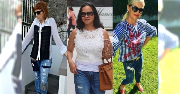 Myślisz, że jesteś za stara na jeansy z dziurami? One udowadniają, że wiek nie ma znaczenia!