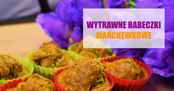 Wytrawne muffiny z marchewką