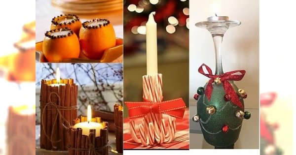 DIY: bożonarodzeniowe świeczki, które z łatwością wykonasz sama