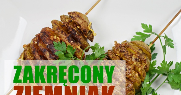 Zakręcony ziemniak z piekarnika