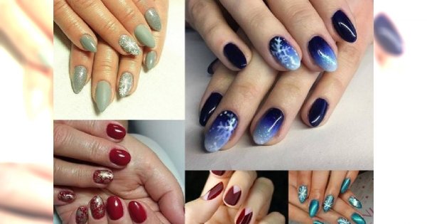 16 inspiracji na zimowy manicure. Najbardziej urocze wzorki 2017/2018