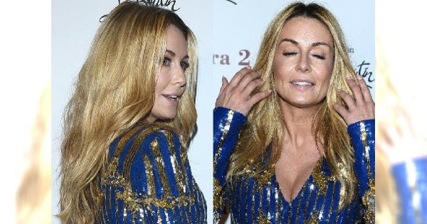 Małgorzata Rozenek w błyszczącej mini pokazuje, jak wyszczuplić sobie talię. Widać efekt?