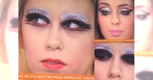 HIT SIECI! "Pytanie na śniadanie" naprawdę zaproponowało TEN MAKIJAŻ na Sylwestra!