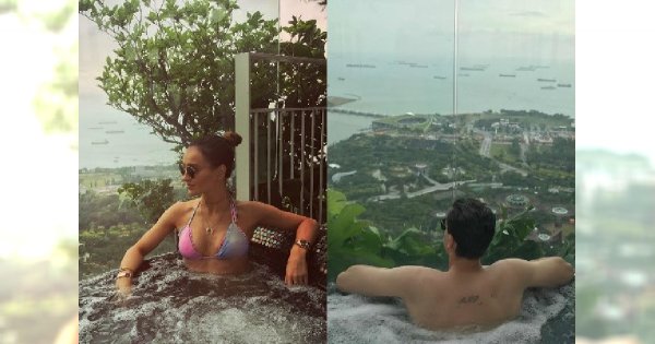 Marina i Wojciech Szczęsny odpoczywają w Singapurze! Pięknie, choć jest jedno "ale"