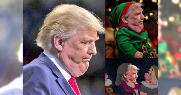 Internauci wyśmiewają podwójny podbródek Donalda Trumpa! Powstało mnóstwo ośmieszających go zdjęć przerobionych w Photoshopie. Śmieszne czy już straszne...?