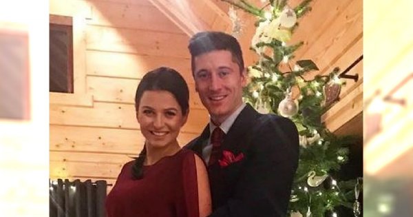 Anna Lewandowska pozuje z mężem. On obejmuje jej brzuch! Wreszcie widać, że to 5. miesiąc!