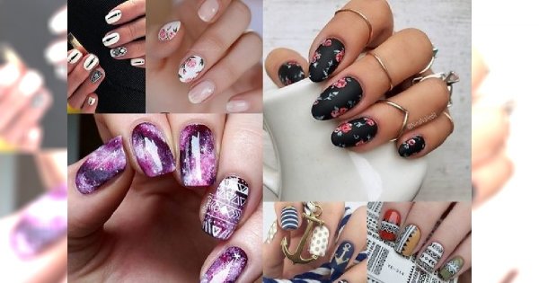 30 wzorków manicure, które pokochasz! Mega urzekająca galeria trendów 2017!