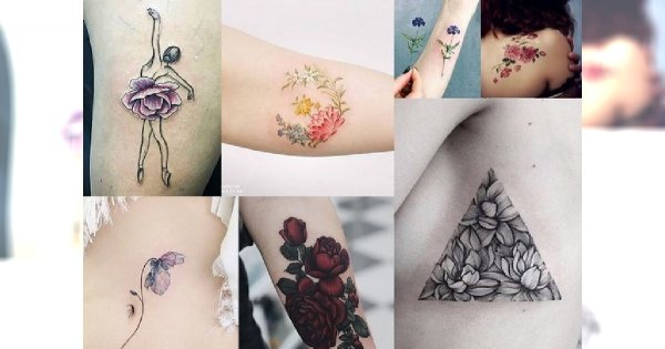 TOP 30 tatuaży z motywem kwiatów! Niesamowicie kobiece inspiracje, które pokochasz!