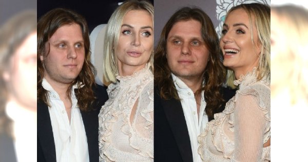 Agnieszka Woźniak-Starak na premierze z mężem. Delikatna sukienka do takich butów? Hit czy kit?