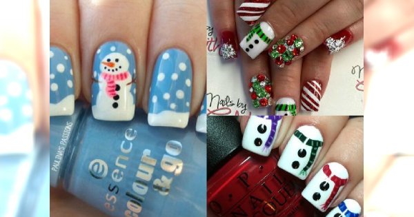 Pomysły na oryginalny zimowy manicure. Śpiesz się, póki trwa zima :) Nr 3 zapragniesz mieć od razu!