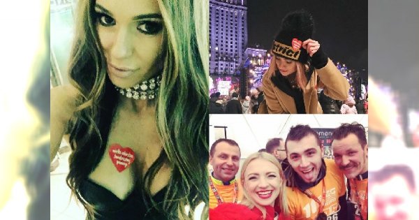 Doda pozuje z serduszkiem, ale najbardziej rozczuliło nas zdjęcie córeczki Krupińskiej. Tak gwiazdy wspierały WOŚP