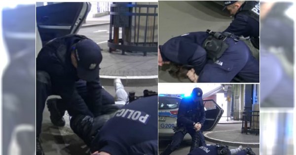 Policja dusi gwiazdę Youtube'a! W sieci burza! Czy słusznie użyli siły?