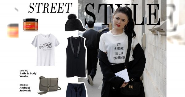 Kristina Bazan - street style znanej blogerki