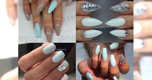 BABY BLUE MANICURE - fantastyczny letni trend do wypróbowania także zimą! Chłodna tonacja idealna na tą porę