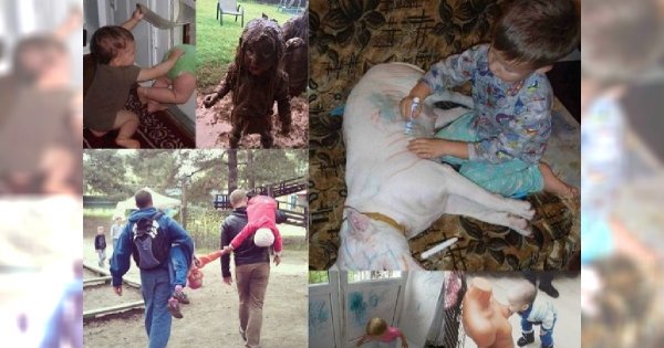 Bycie rodzicem to nie lada gratka! 18 zdjęć, które odzwierciedlają codzienne zmagania rodziców z ich dziećmi!