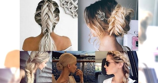 Dziewczęce fryzurki na co dzień dla włosów półdługich i długich - TRENDY 2017