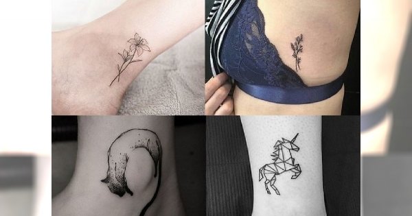 Małe tatuaże, które mają w sobie TO COŚ! Przegląd najgorętszych trendów 2017!