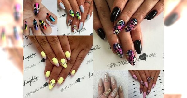 Duża galeria manicure - aż 31 modnych wzorków i odcieni 2017!