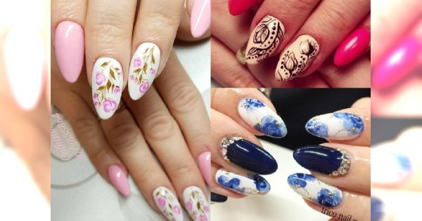 Manicure 2017: kwiatowe wzory na paznokciach. Poczuj wiosnę już teraz!