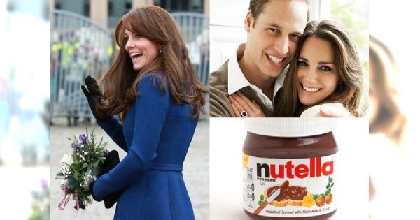 Przepis na promienną cerę według księżnej Kate?  NUTELLA! Jakim cudem?!
