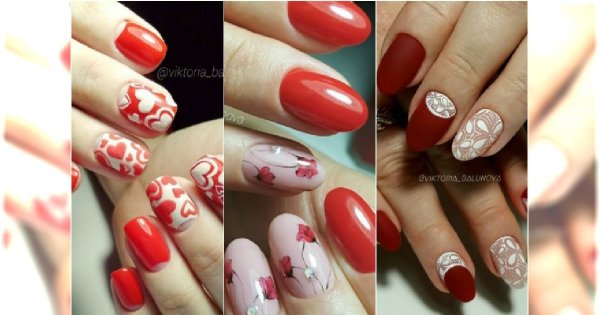 Paznokcie na walentynki: czerwony i różowy manicure w najmodniejszym wydaniu