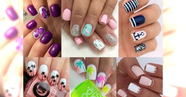TOP 20 inspiracji manicure na lato 2017! Przegląd trendów!