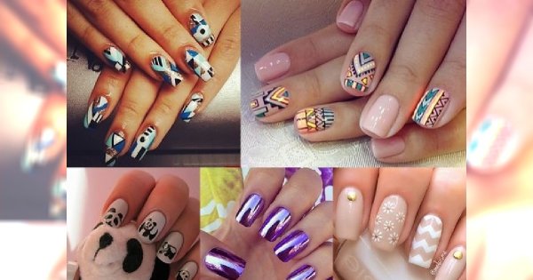 TOP 15 modnych wzorków dla kwadratowych paznokci  - TRENDY 2017
