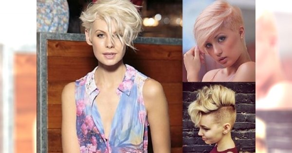 Krótkie i półkrótkie cięcia włosów dla blondynek! HOT FRYZURKI 2017!