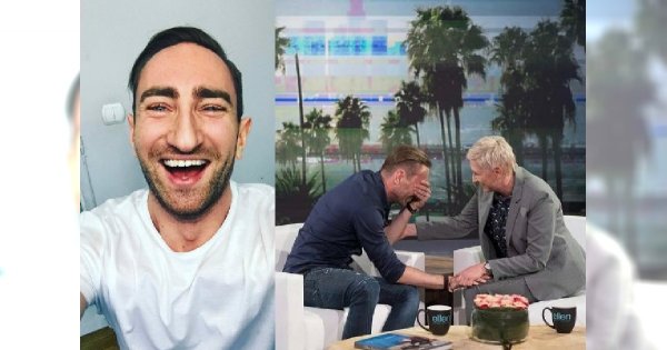 Łukasz Jakóbiak w programie "Ellen DeGeneres"! Pokazał zdjęcie! "To jest KOSMOS, a to dopiero początek!"