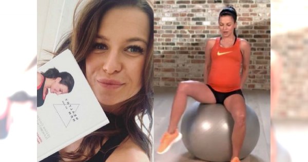 Anna Lewandowska w zaawansowanej ciąży ĆWICZY KARATE! Jest pierwszy FILMIK. Musicie to zobaczyć!