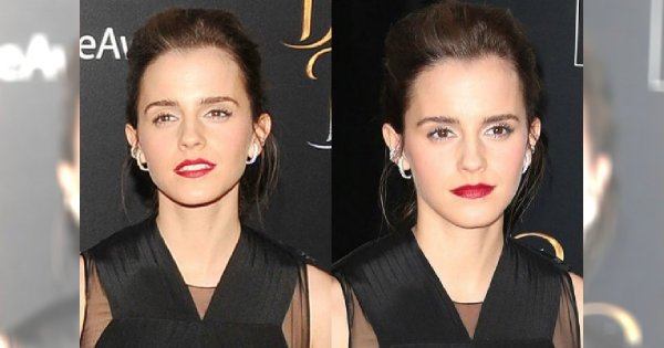 Emma Watson na premierze "Pięknej i Bestii". Suknia piękna, ale baśniowa Bella by takiej nie założyła!