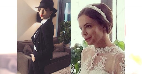 Anna Wendzikowska pozuje w sukni ślubnej. "W stylu Grace Kelly". Ładna?