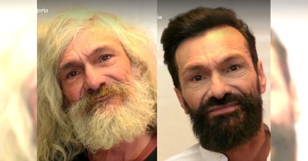 Tą metamorfozą BEZDOMNEGO w hipstera żyje cały internet! Nie do wiary, że to ten sam człowiek!