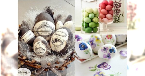 Pomysły na wielkanocne pisanki: decoupage, akwarelowe, ombre, nakrapiane i wiele innych