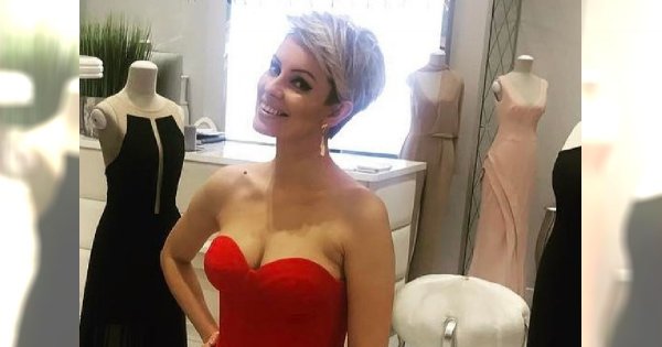 Dorota Gardias w ZJAWISKOWEJ czerwonej sukni. Musicie zobaczyć dół tej kreacji!