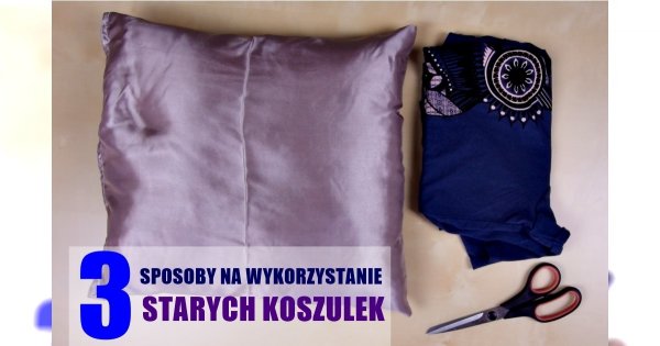 3 patenty na wykorzystanie starych koszulek