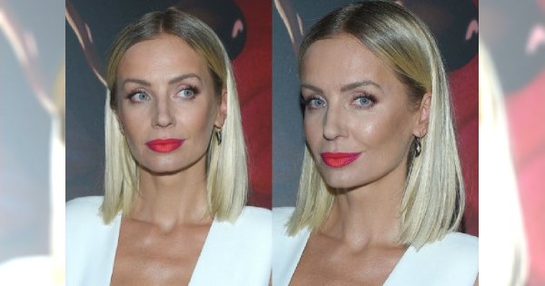 Agnieszka Woźniak-Starak już dawno przyznała, że powiększyła piersi, ale takich GŁĘBOKICH DEKOLTÓW unikała. Sięgał aż do pępka!