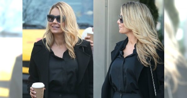 Małgorzata Rozenek cała na czarno w "DD TVN". Do eleganckiego zestawu dobrała TE BUTY