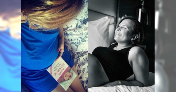 Otylia Jędrzejczak wzięła udział w ciążowej sesji zdjęciowej! Pokazuje goły brzuszek. To już 9. miesiąc!