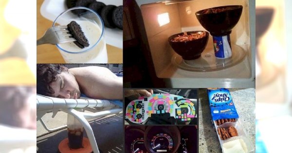 Potrzeba matką wynalazku! Poznajcie pomysłowych geniuszy, którzy potrafią ułatwić sobie życie! Wpadlibyście na coś takiego?!