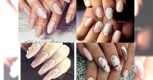 Galeria eleganckiego NUDE manicure dla dziewczyn, które nie lubią wiosennych pasteli