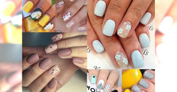 Wiosenne, ożywcze inspiracje na manicure! Zakochasz się w tych kolorach i wzorkach!
