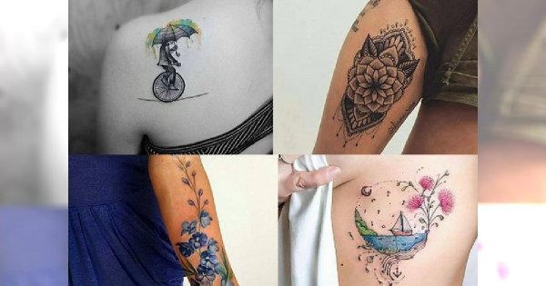 Tatuaże, które pokochały kobiety na całym świecie! TRENDY 2017!