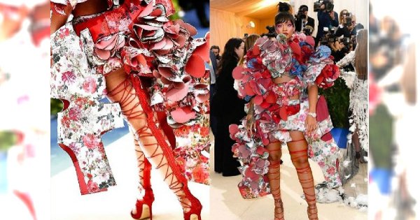 Rihanna na MET Gali. O jej sukience mówili wszyscy! Teraz sama komentuje. Hit czy kit?