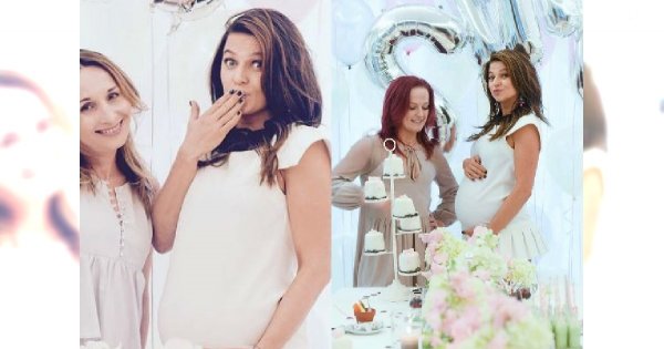 NIEPUBLIKOWANE wcześniej ZDJĘCIA z BABY SHOWER Anny Lewandowskiej. Wygadały się... "szczęśliwe ciocie". "Klara witaj na świecie"