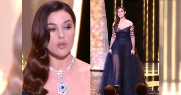 Festiwal w Cannes: Monica Bellucci pokazała sutek! Potem było JESZCZE LEPIEJ