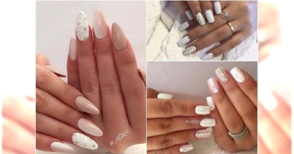 Manicure biały, perłowy, nude - 20 najpiękniejszych wzorów na specjalne okazje