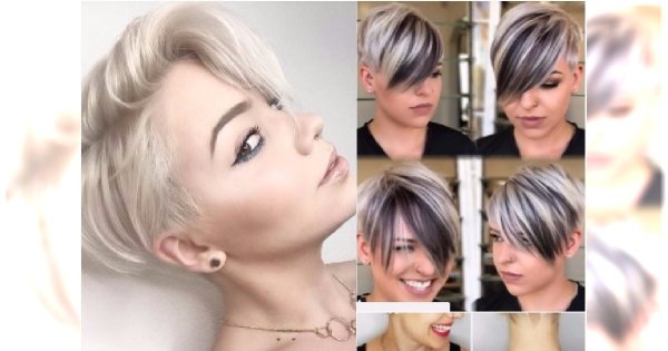 Krótkie fryzury z grzywką - 20 kobiecych cięć na lato