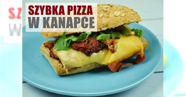 Ekspresowa pizza w kanapce