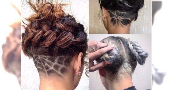 Wzorki na włosach - modna ozdoba undercut!